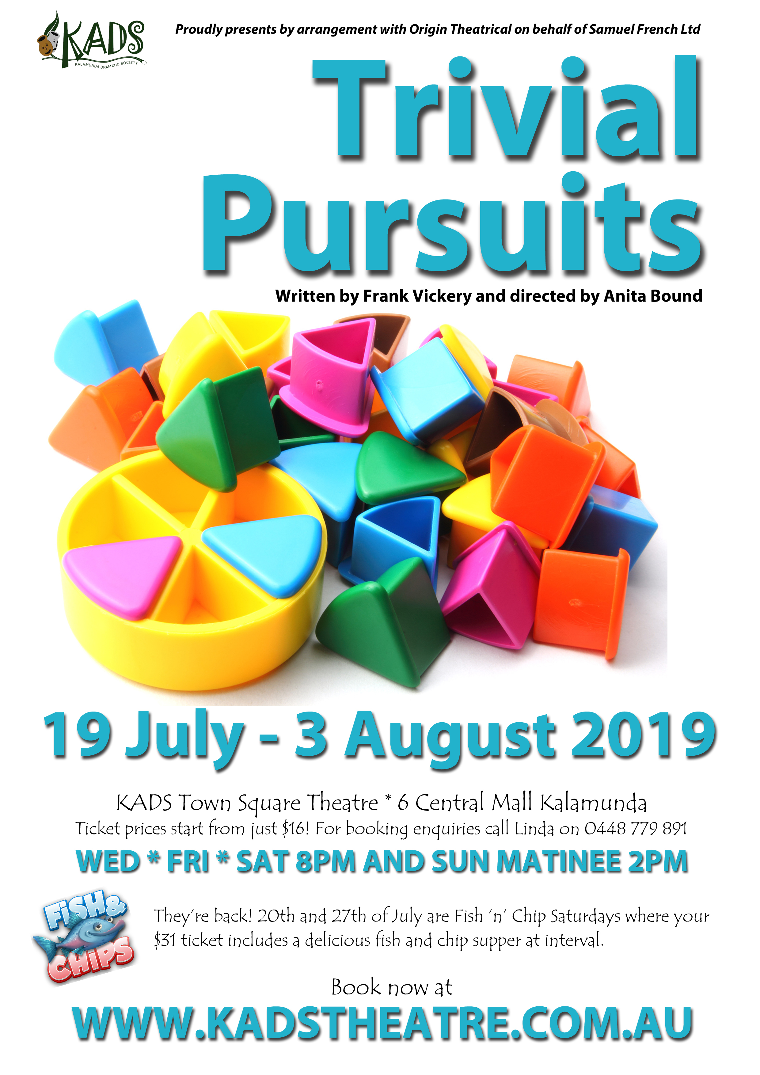 Audition for “Trivial Pursuits”